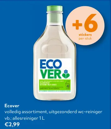 Promotie: Ecover