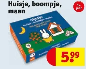 Aanbieding: Huisje, boompje, maan