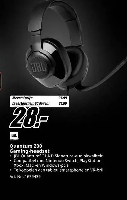 Aanbieding: Quantum 200 Gaming-headset