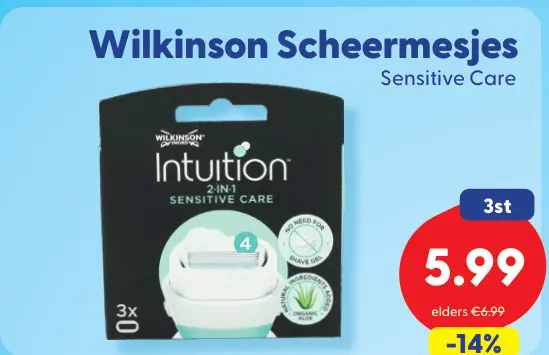 Aanbieding: Scheermesjes