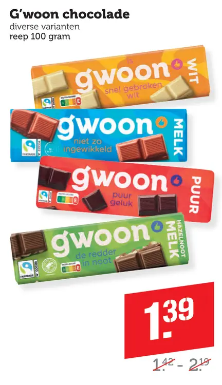 Aanbieding: Chocolade