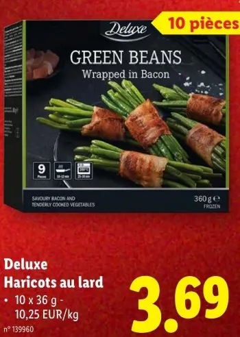 Offre: Haricots au lard