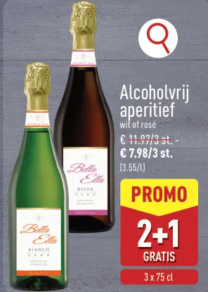 Promotie: Alcoholvrij aperitief