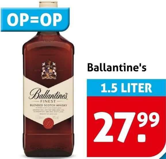 Aanbieding: Ballantine's