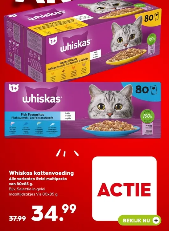 Aanbieding: kattenvoeding