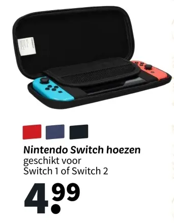 Aanbieding: Nintendo Switch hoezen