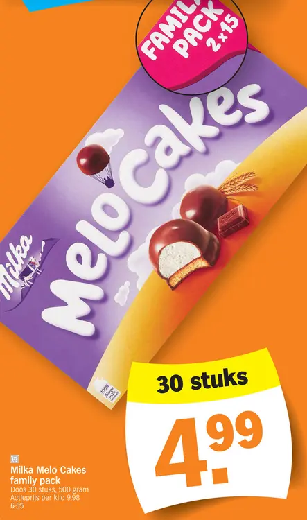 Promotie: Milka Melo Cakes