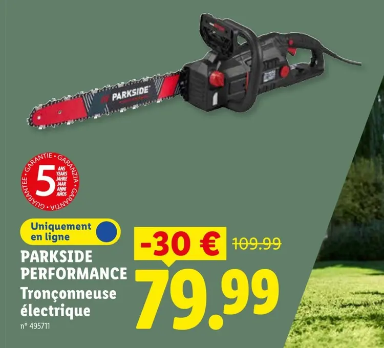 Offre: Tronçonneuse électrique