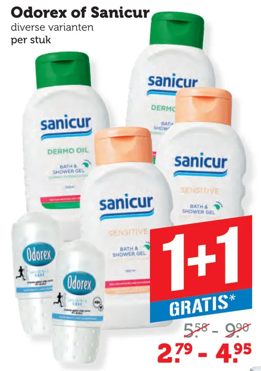Aanbieding: Odorex of Sanicur
