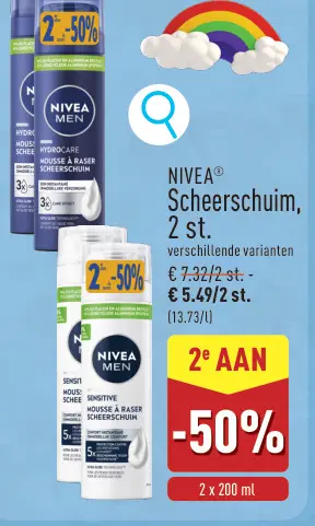 Promotie: Scheerschuim