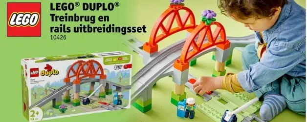 Promotie: Treinbrug en rails uitbreidingsset