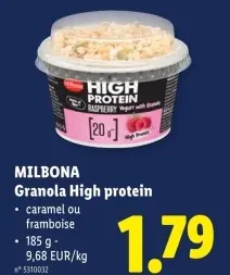 Offre: Granola High protein