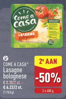 Aanbieding: Lasagne bolognese