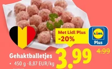 Aanbieding: Gehaktballetjes