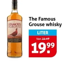 Aanbieding: The Famous Grouse whisky