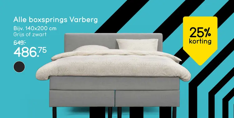 Aanbieding: Alle boxsprings Varberg