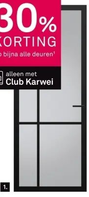 Aanbieding: Arne & Bodil binnendeur ABE103