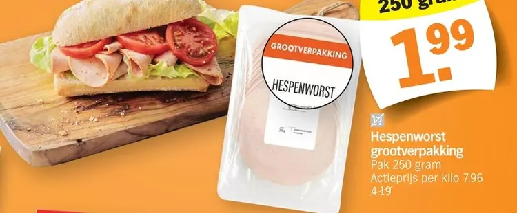 Promotie: Hespenworst