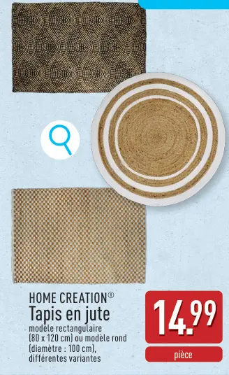 Offre: Tapis en jute