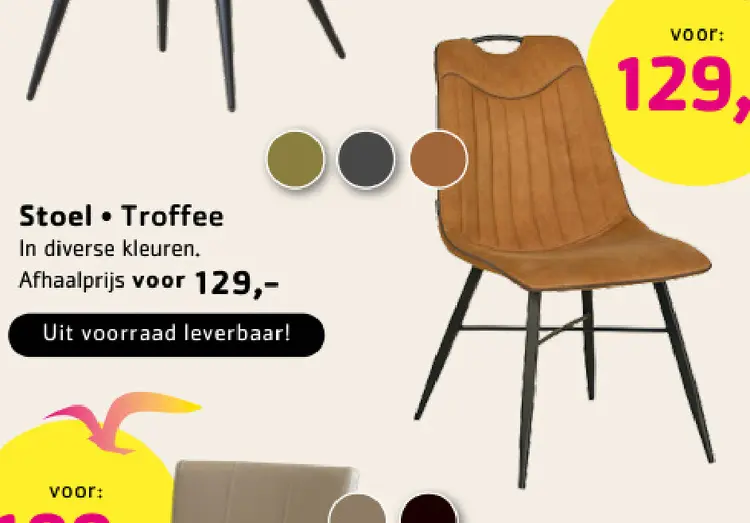 Promotie: Stoel • Dean