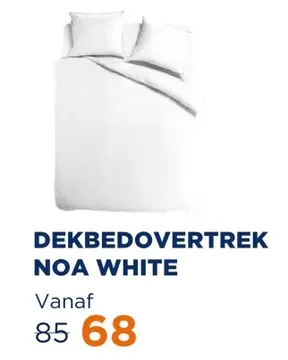 Aanbieding: DEKBEDOVERTREK NOA WHITE