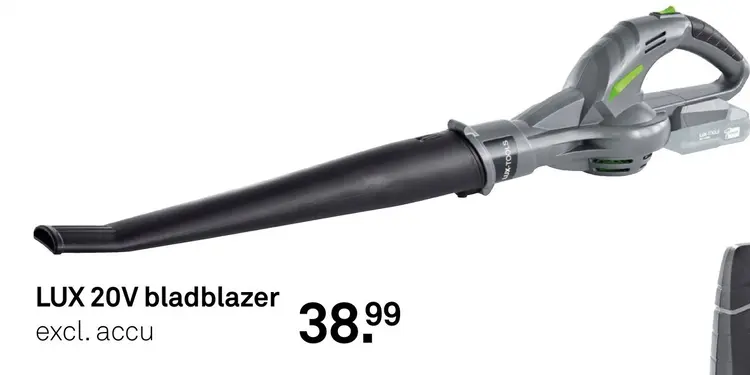 Aanbieding: LUX 20V bladblazer