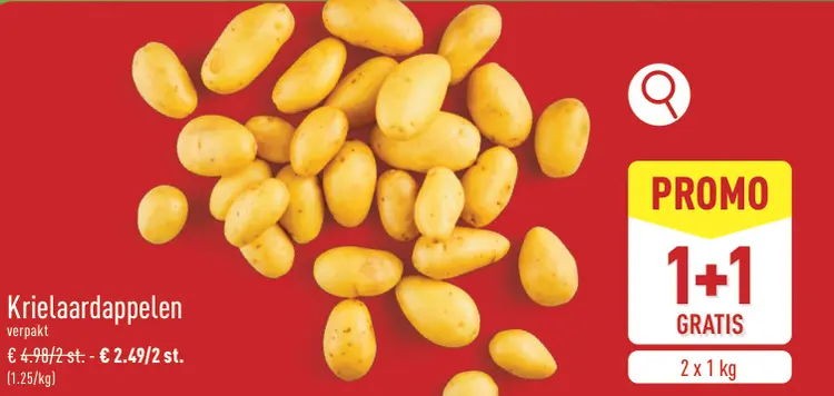 Promotie: Krielaardappelen