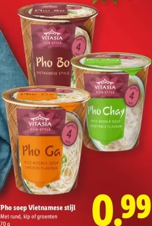 Aanbieding: Pho soep Vietnamese stijl