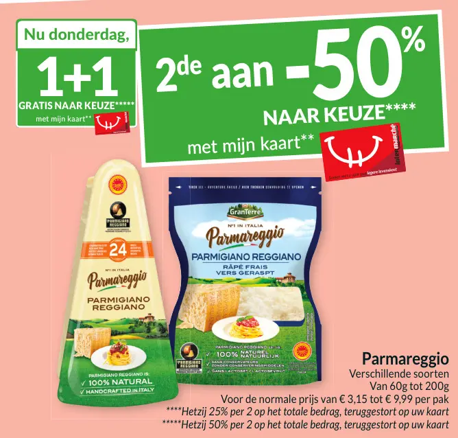 Promotie: Parmareggio Parmigiano Reggiano