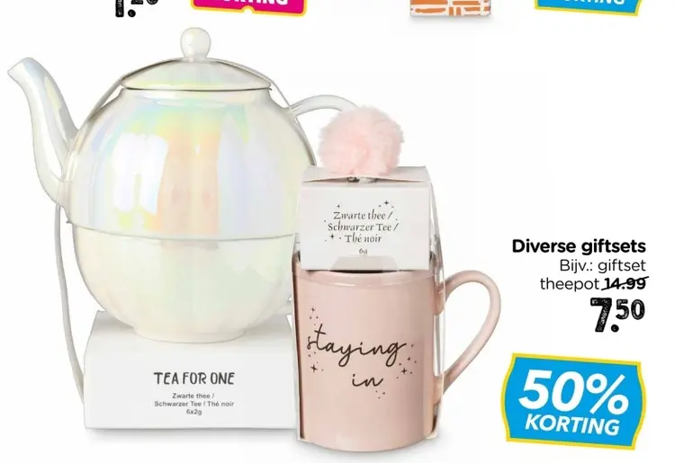 Aanbieding: Diverse giftsets