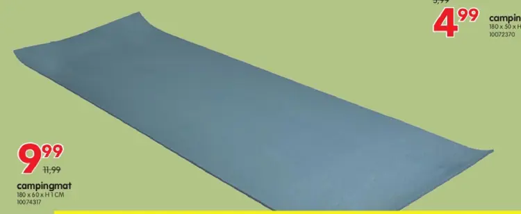 Promotie: campingmat