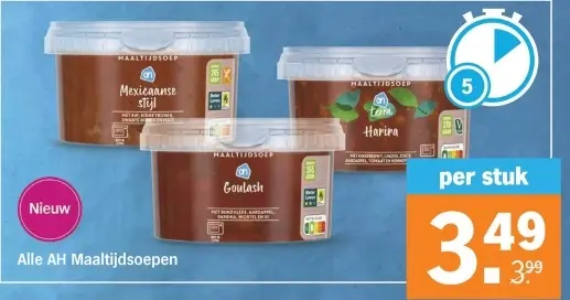 Aanbieding: AH Maaltijdsoepen