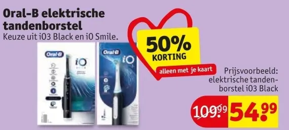 Aanbieding: elektrische tandenborstel