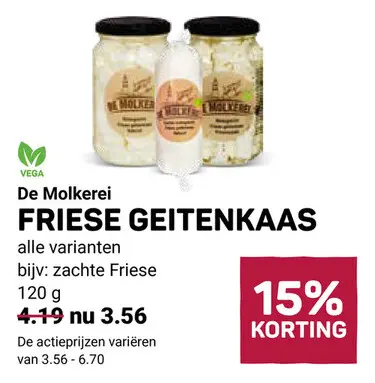 Aanbieding: Friese geitenkaas