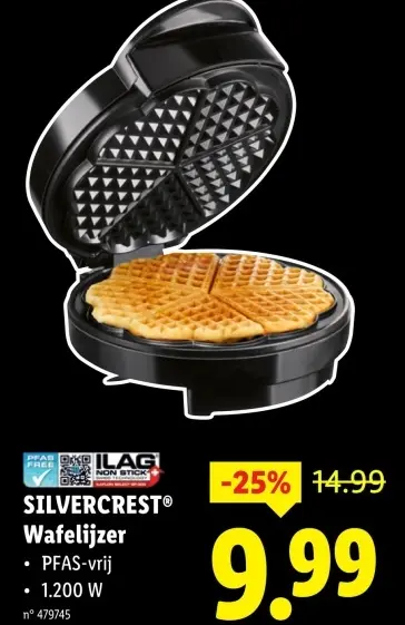 Aanbieding: Wafelijzer