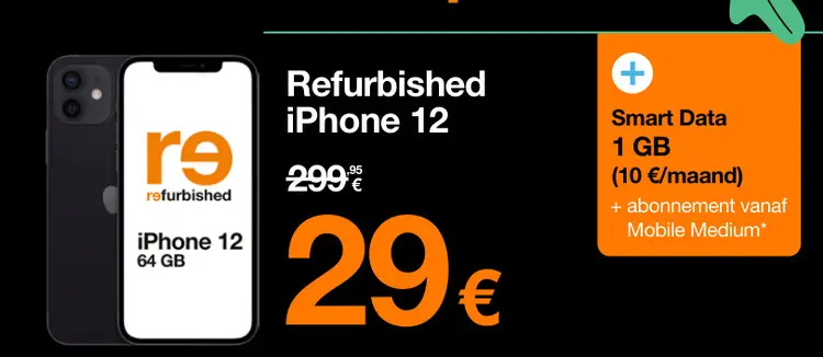 Promotie: Refurbished iPhone 12