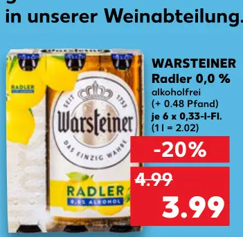 Aanbieding: Radler 0,0 %