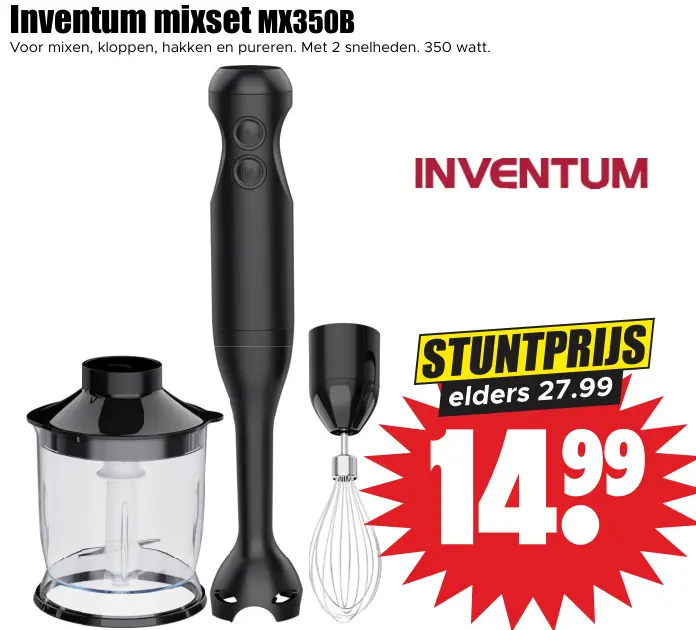 Aanbieding: Mixset MX350B