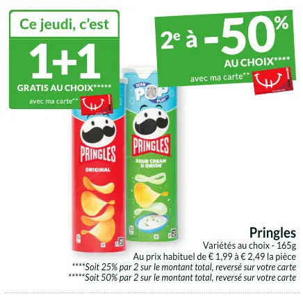 Offre: Pringles