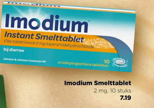 Aanbieding: Imodium Smelttablet