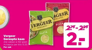 Aanbieding: Vergeer Geraspte kaas