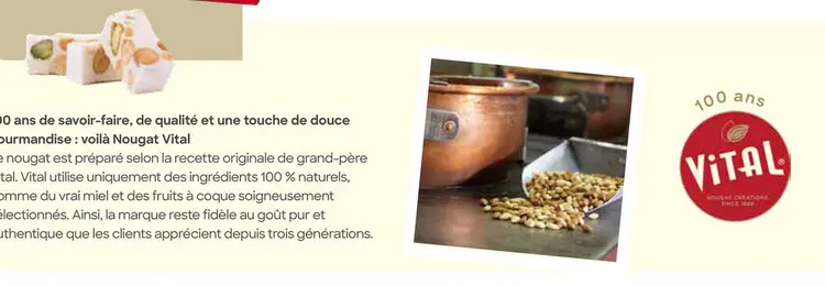 Offre: Nougat Vital