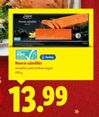 Aanbieding: Noorse zalmfilet