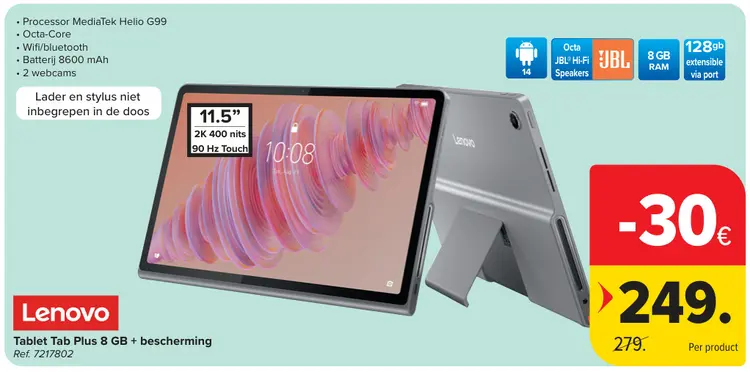 Promotie: Lenovo Tablet Tab Plus