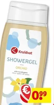 Aanbieding: Showergel orchid