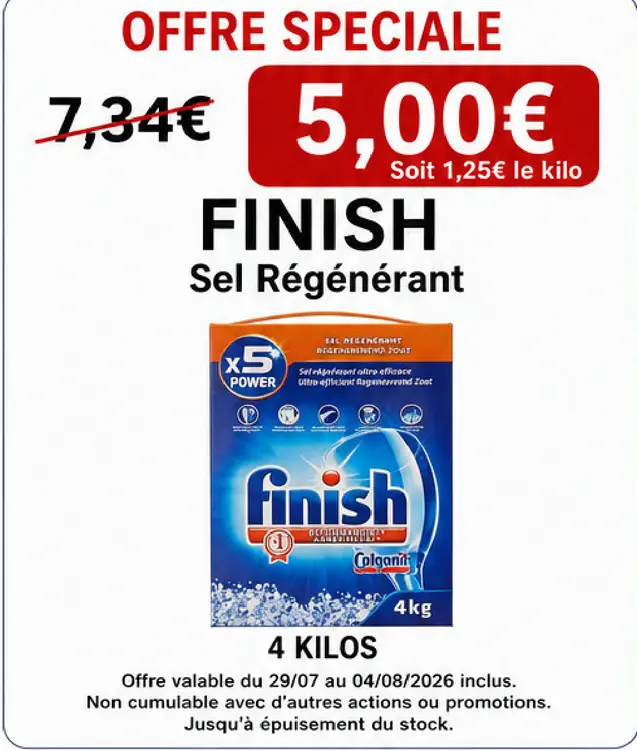 Offre: Sel Régénérant