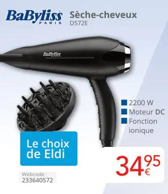 Offre: Sèche-cheveux