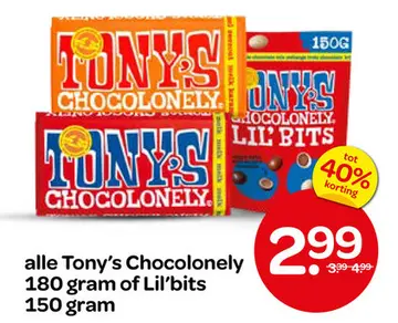 Aanbieding: Tony's Chocolonely