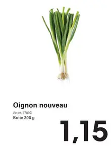 Offre: Oignon nouveau