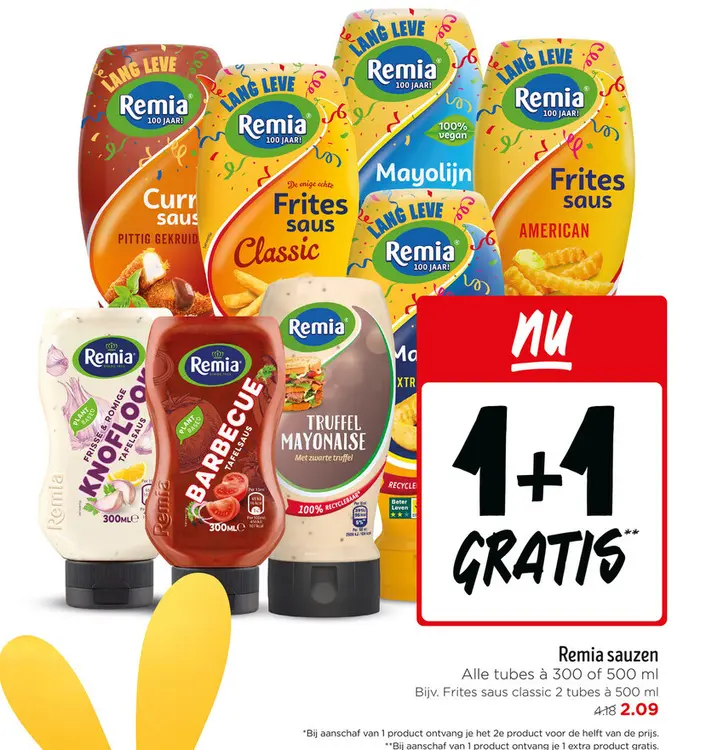 Aanbieding: Remia sauzen